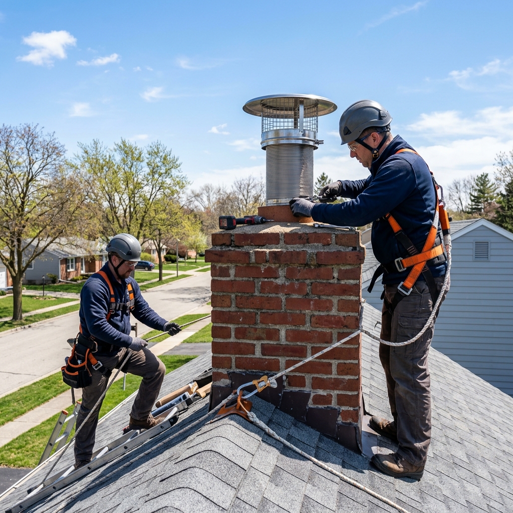Chimney Liner Installation