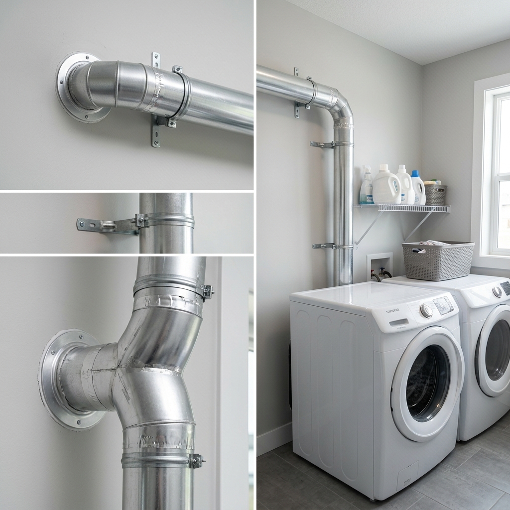 Dryer Vent Duct Installation
